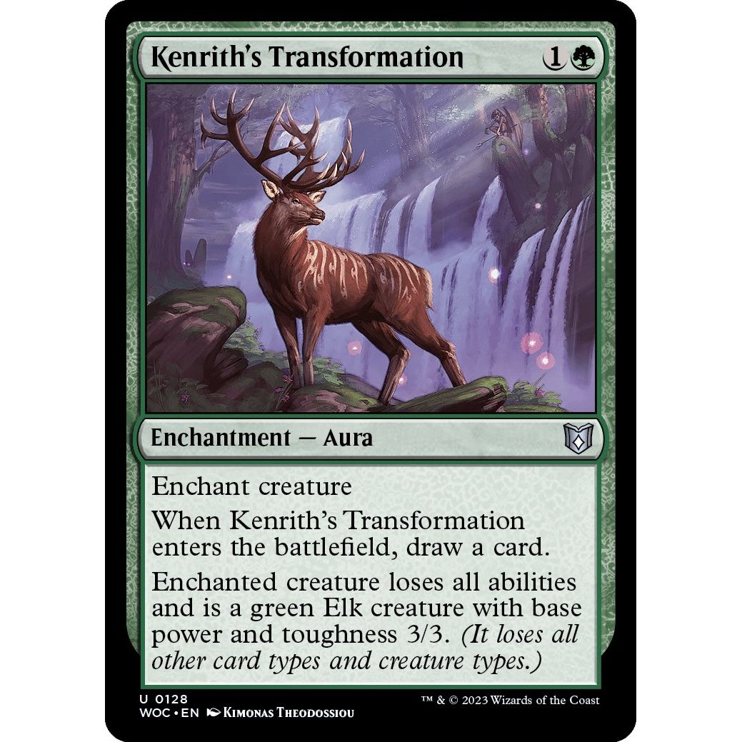 Image for Kenrith's Transformation (128) (WOC) - Magic: The Gathering