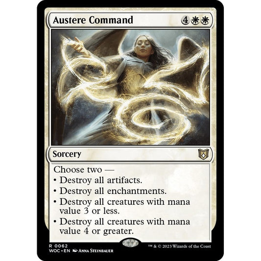 Image for Austere Command (62) (WOC) - Magic: The Gathering
