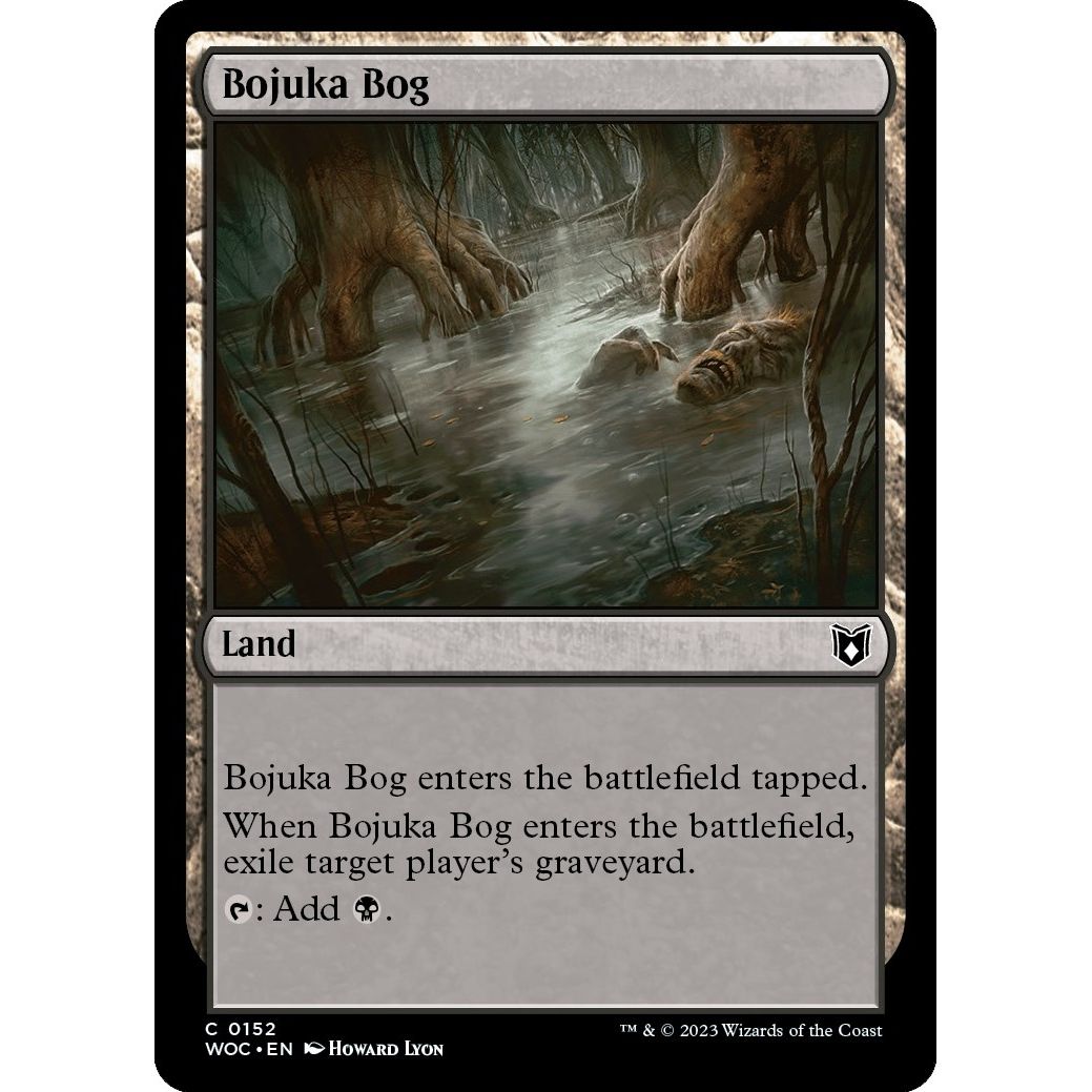 Image for Bojuka Bog (152) (WOC) - Magic: The Gathering