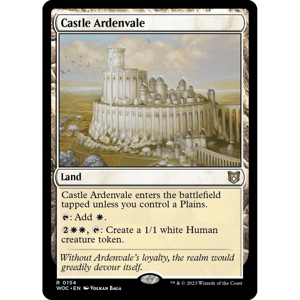 Image for Castle Ardenvale (154) (WOC) - Magic: The Gathering