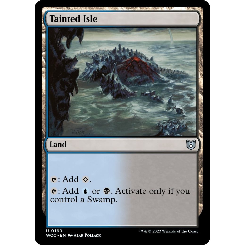 Image for Tainted Isle (169) (WOC) - Magic: The Gathering