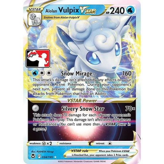 Image for Alolan Vulpix VSTAR (034/195) - Pokemon