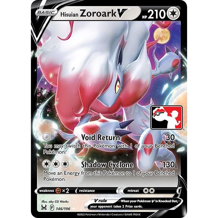 Image for Hisuian Zoroark V (146/196) - Pokemon