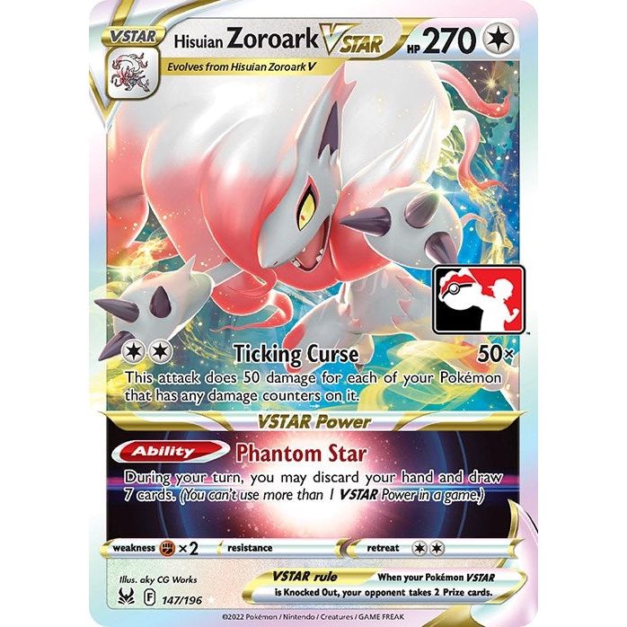 Image for Hisuian Zoroark VSTAR (147/196) - Pokemon