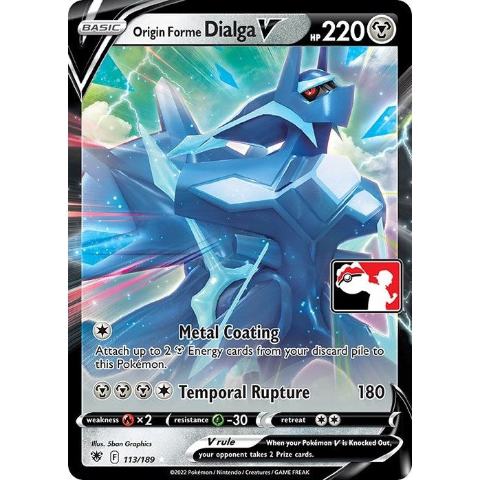 Image for Origin Forme Dialga V (113/189) - Pokemon