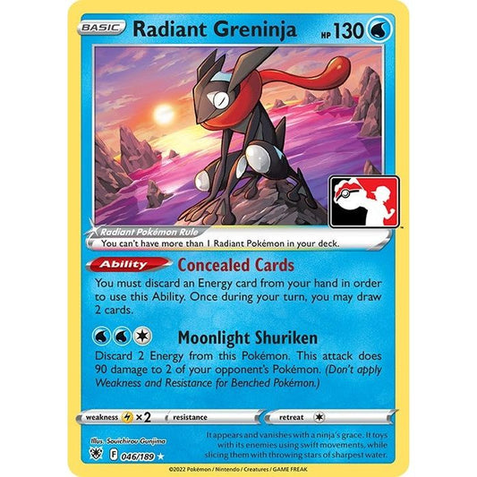 Image for Radiant Greninja (046/189) - Pokemon