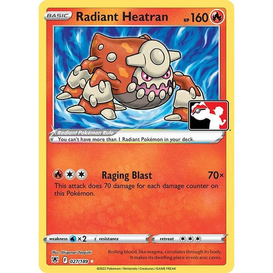 Image for Radiant Heatran (027/189) - Pokemon