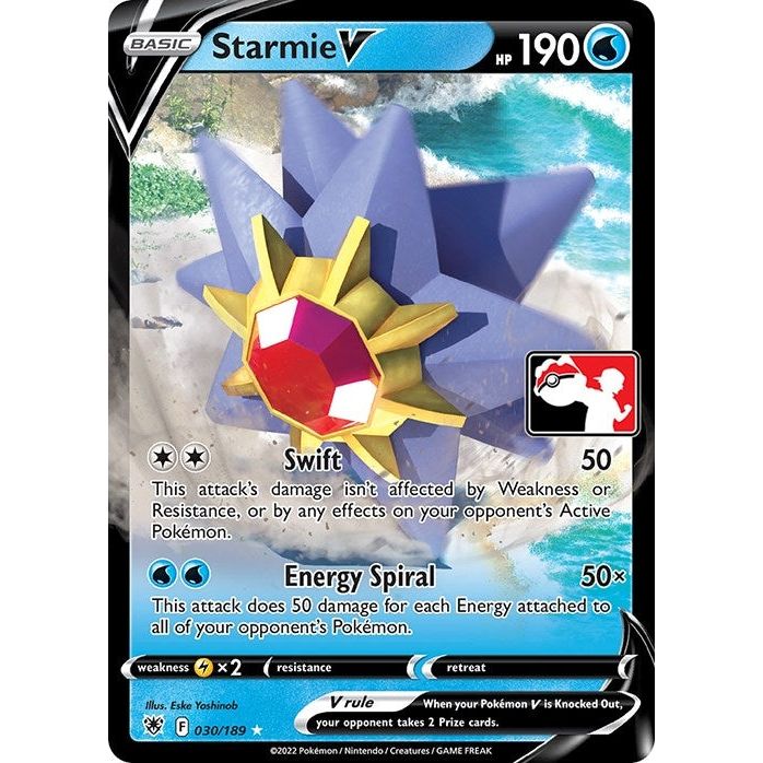 Image for Starmie V (030/189) - Pokemon