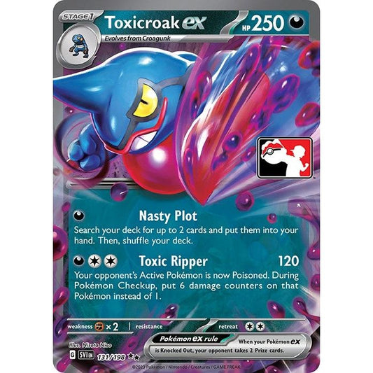 Image for Toxicroak ex (131/198) - Pokemon