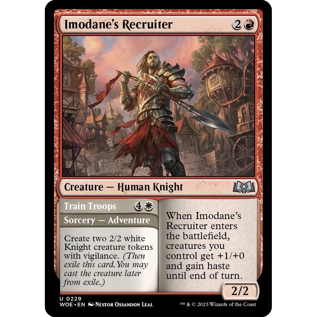 Image for Imodane's Recruiter (229) (WOE) - Magic: The Gathering