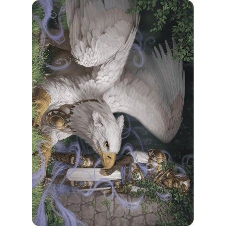 Image for Dutiful Griffin Art Card (3) (ASWOE) - Magic: The Gathering