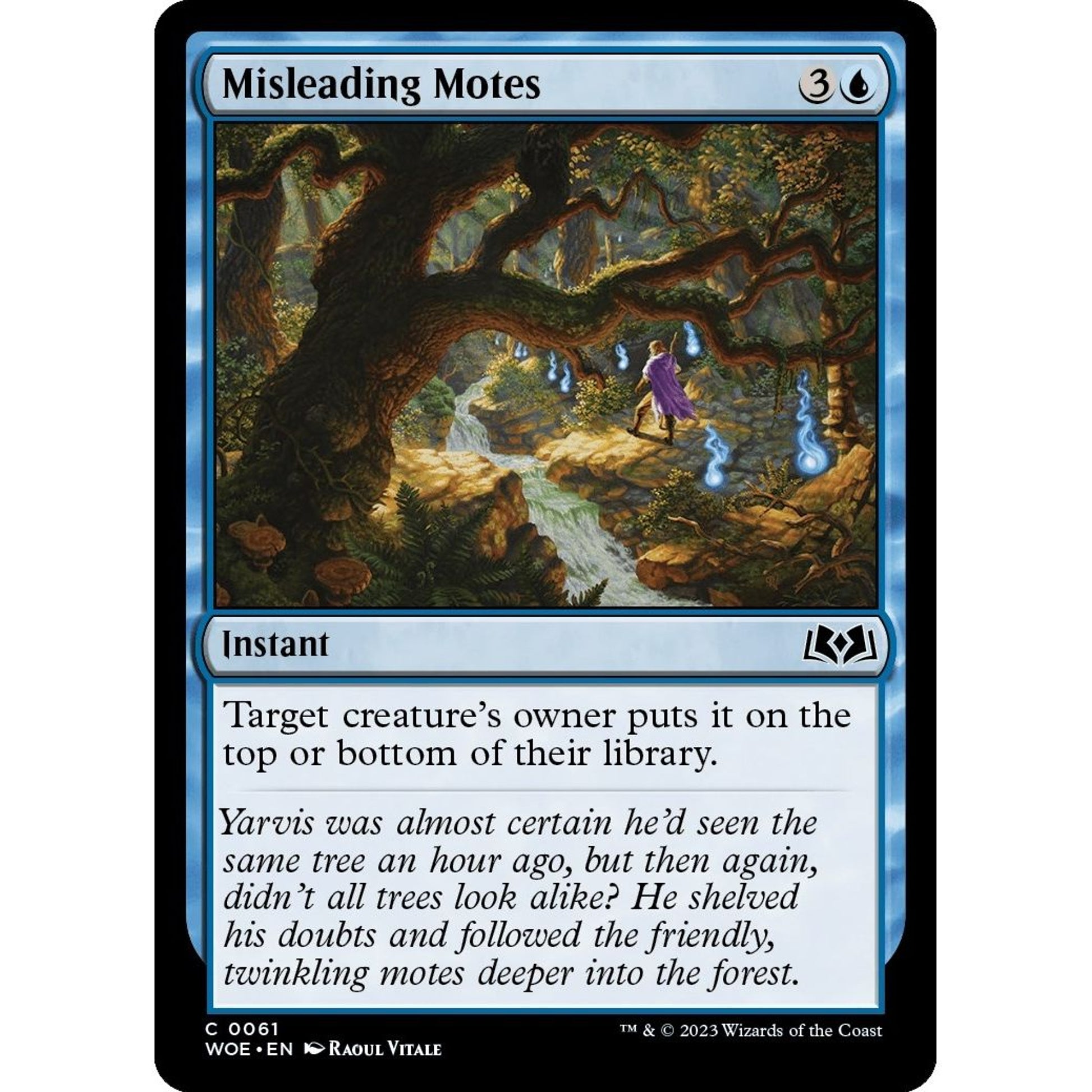 Image for Misleading Motes (61) (WOE) - Magic: The Gathering