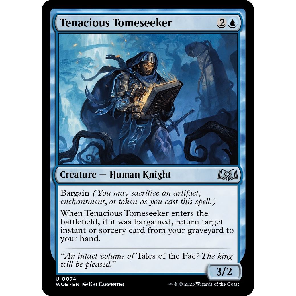 Image for Tenacious Tomeseeker (74) (WOE) - Magic: The Gathering