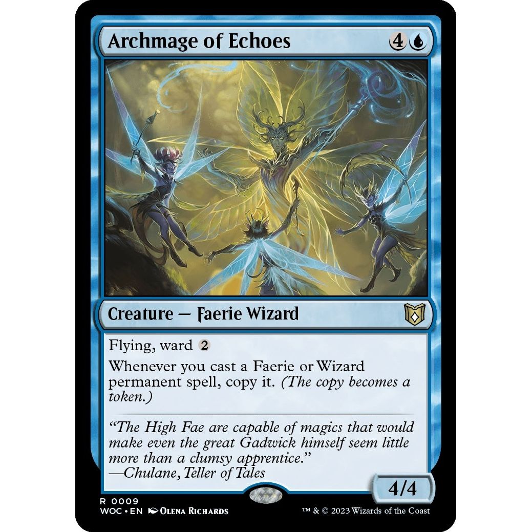 Image for Archmage of Echoes (9) (WOC) - Magic: The Gathering