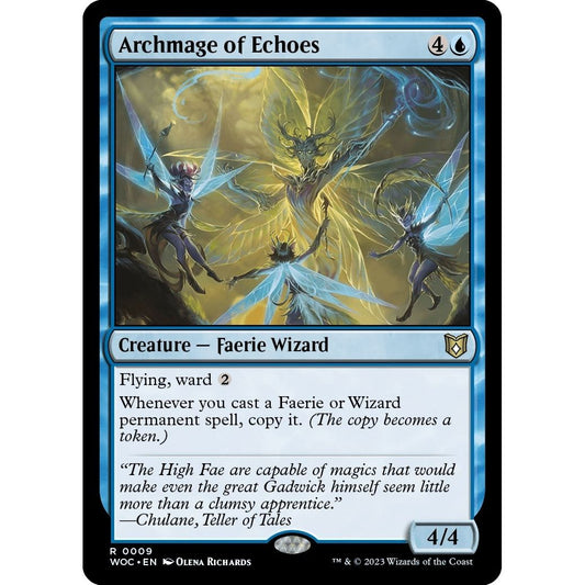 Image for Archmage of Echoes (9) (WOC) - Magic: The Gathering