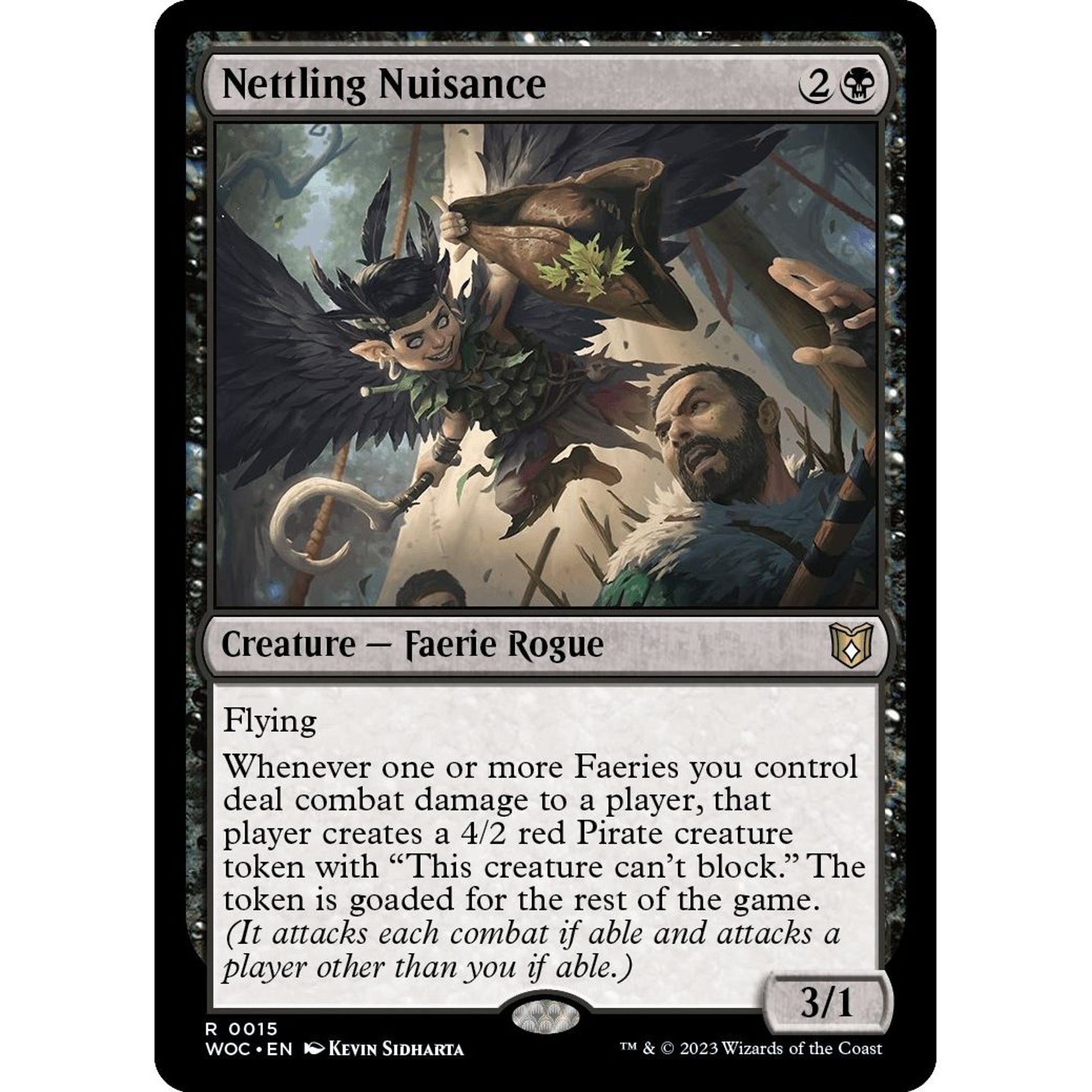 Image for Nettling Nuisance (15) (WOC) - Magic: The Gathering
