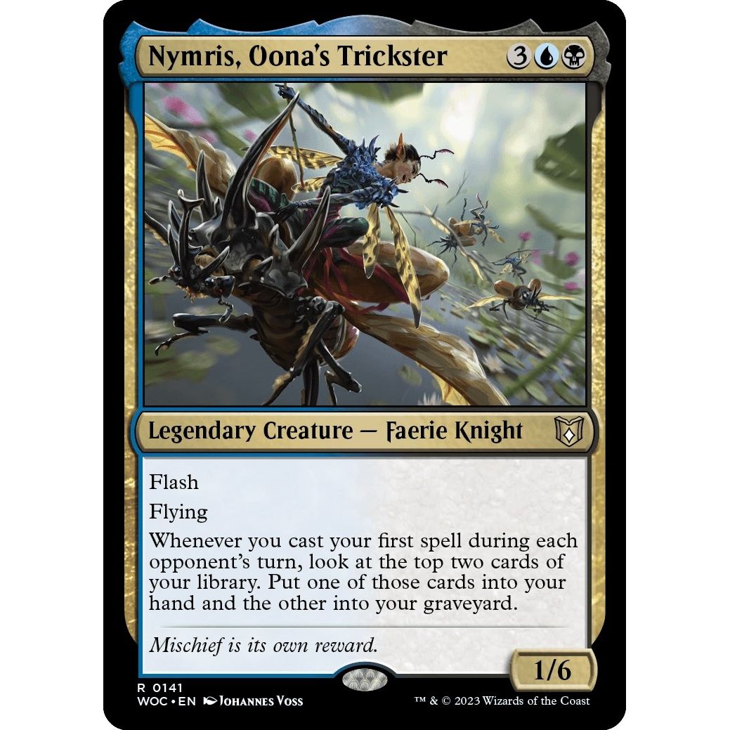 Image for Nymris, Oona's Trickster (141) (WOC) - Magic: The Gathering