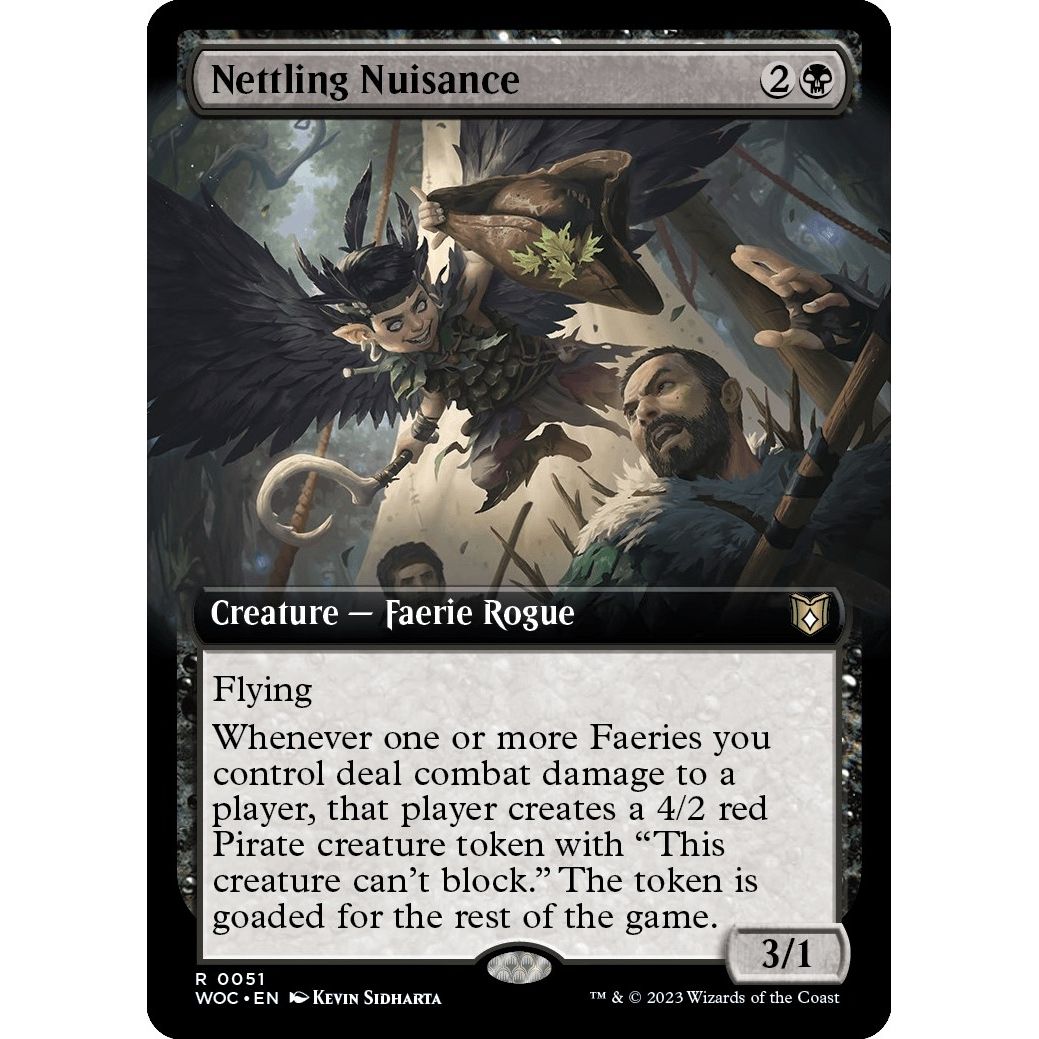 Image for Nettling Nuisance (Extended Art) (51) (WOC) - Magic: The Gathering