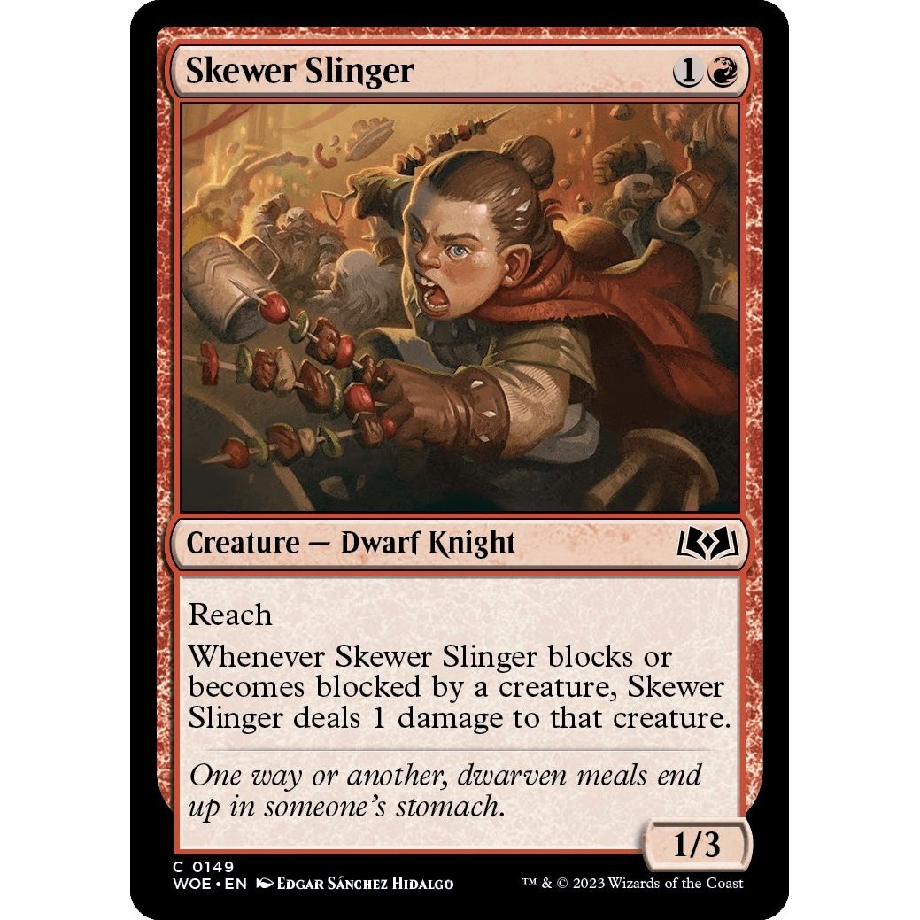 Image for Skewer Slinger (149) (WOE) - Magic: The Gathering