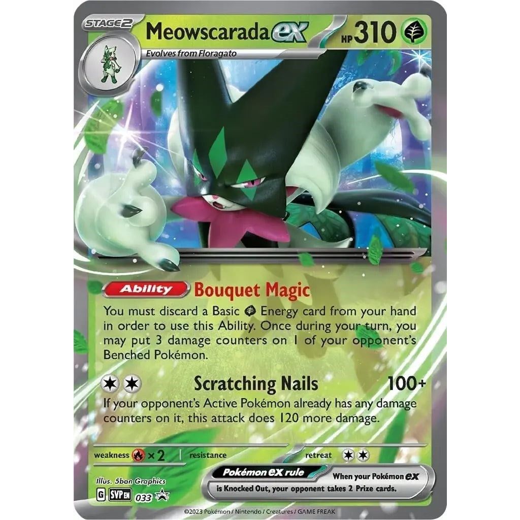 Image for Meowscarada ex - 033 (033) (SVP) - Pokemon