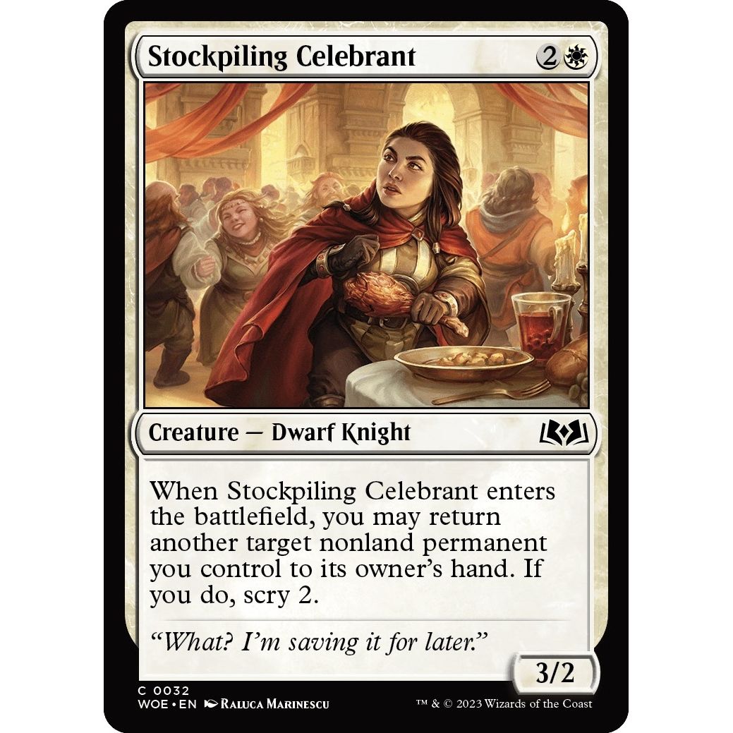 Image for Stockpiling Celebrant (32) (WOE) - Magic: The Gathering