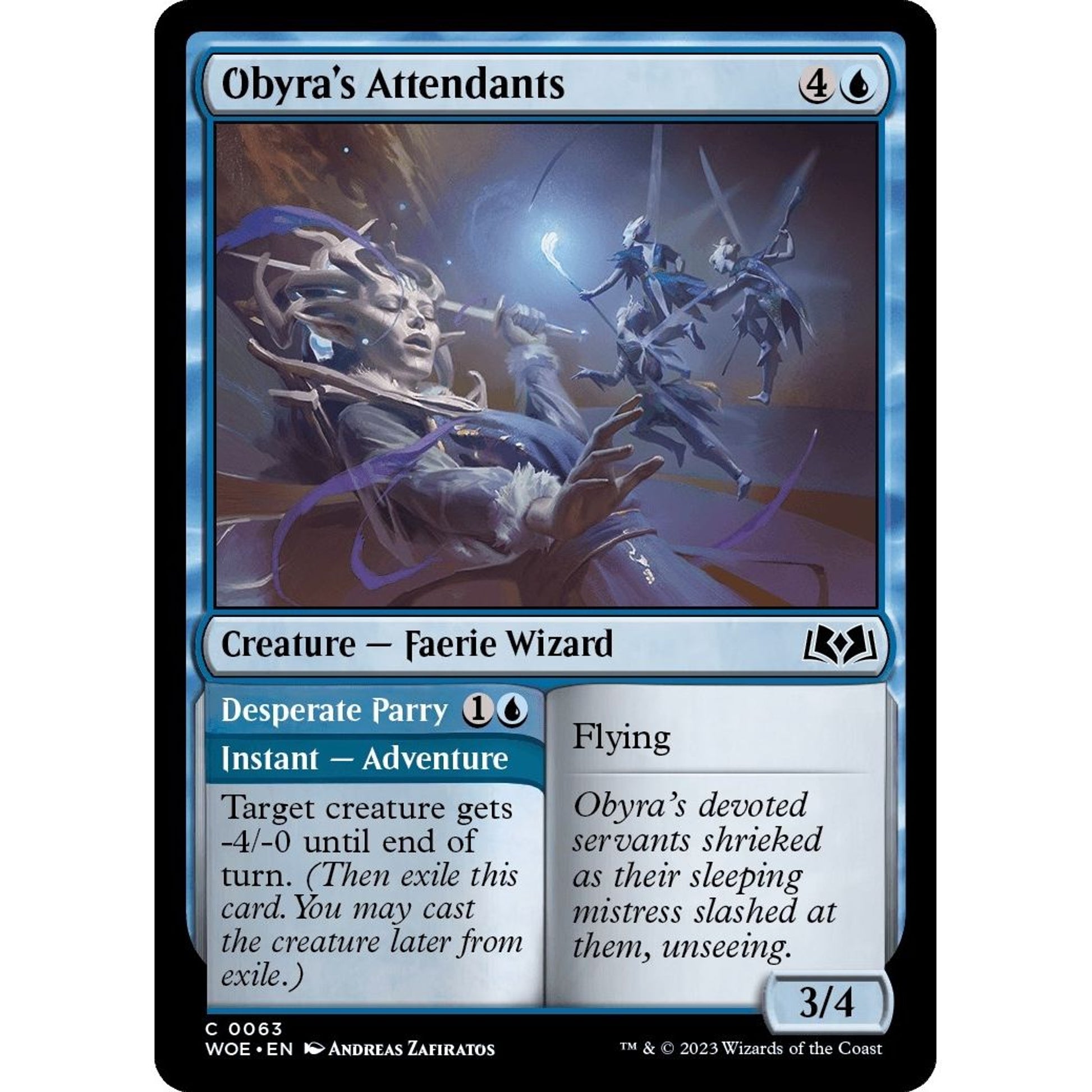 Image for Obyra's Attendants (63) (WOE) - Magic: The Gathering