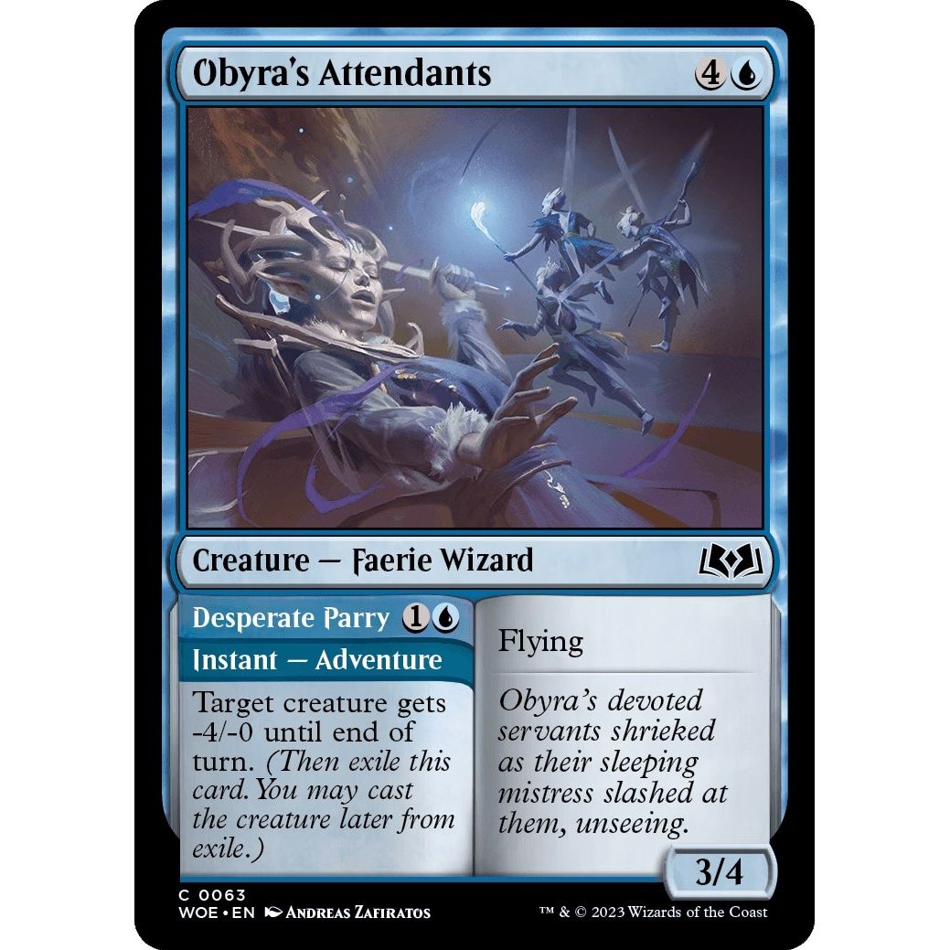 Image for Obyra's Attendants (63) (WOE) - Magic: The Gathering