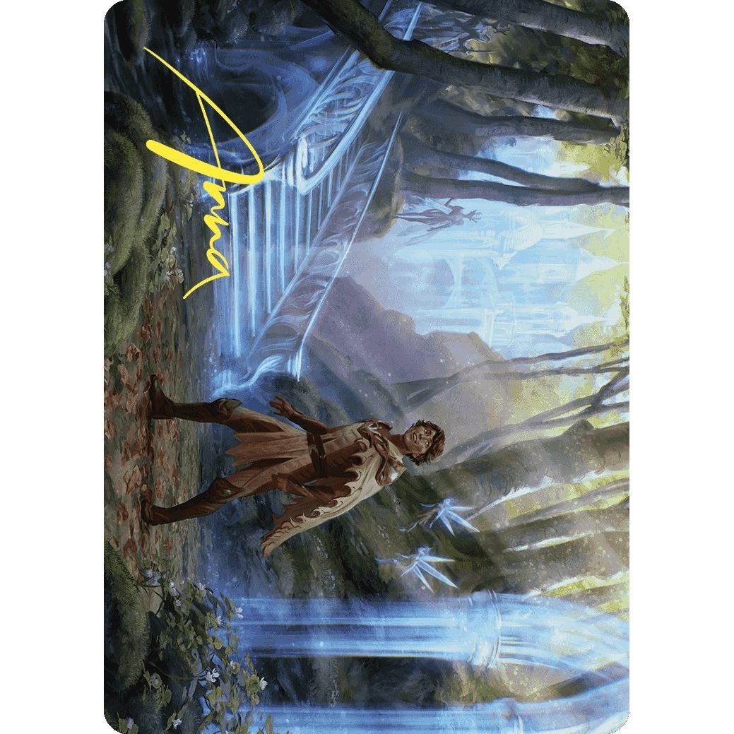 Image for Into the Fae Court Art Card (Gold-Stamped Signature) (7) (ASWOE) - Magic: The Gathering
