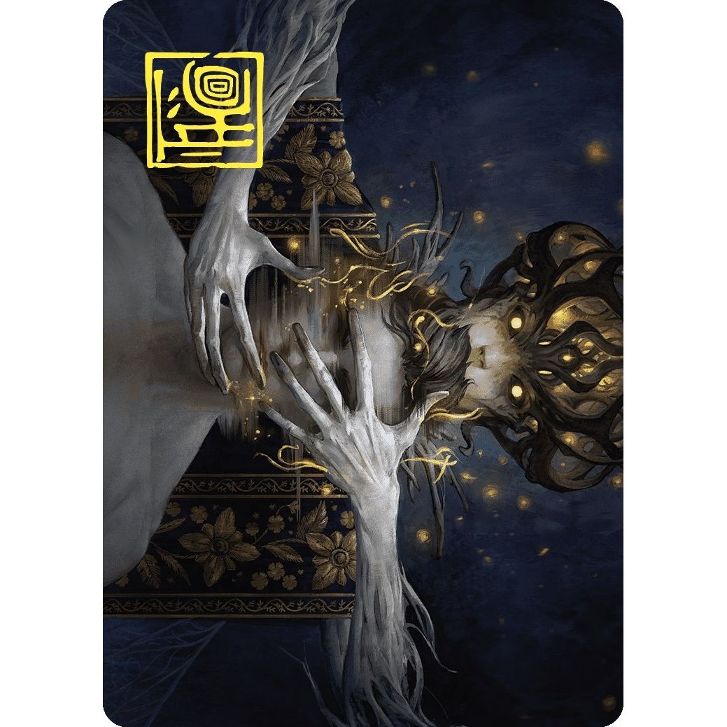 Image for Ego Drain Art Card (Gold-Stamped Signature) (12) (ASWOE) - Magic: The Gathering