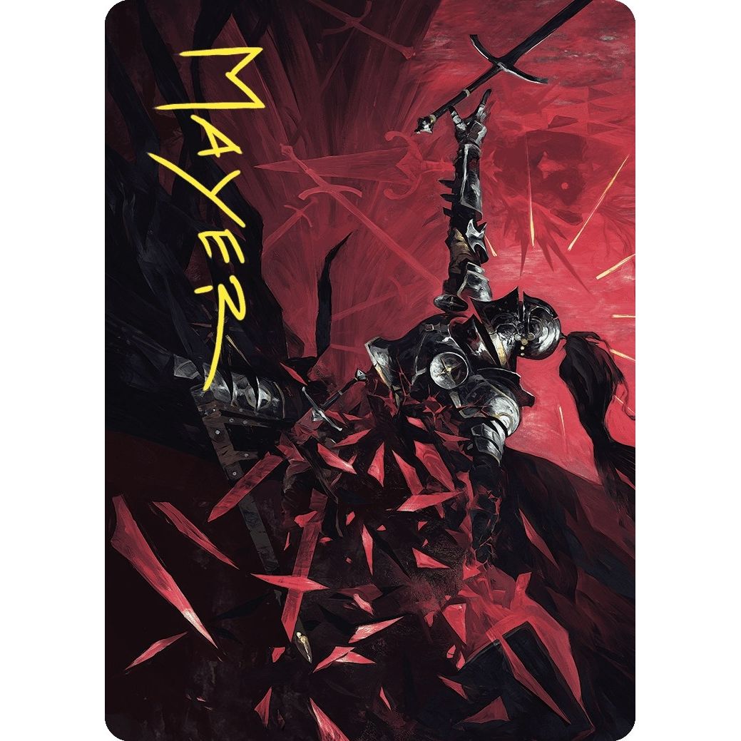 Image for Shatter the Oath Art Card (Gold-Stamped Signature) (14) (ASWOE) - Magic: The Gathering
