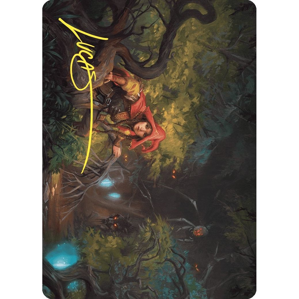 Image for Brave the Wilds Art Card (Gold-Stamped Signature) (25) (ASWOE) - Magic: The Gathering