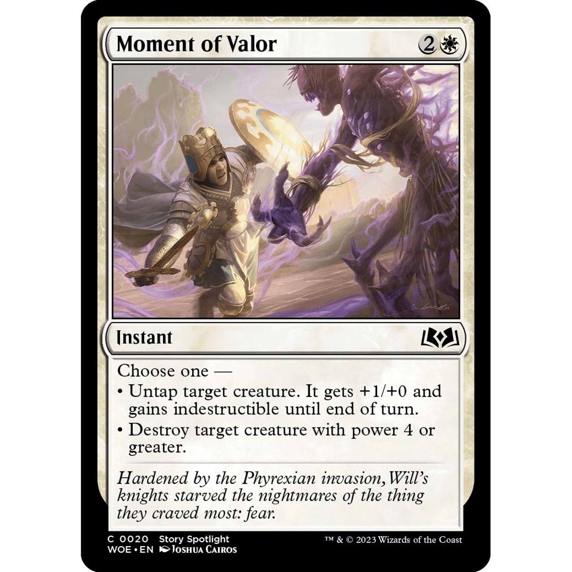 Image for Moment of Valor (20) (WOE) - Magic: The Gathering