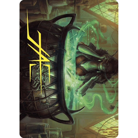 Image for Agatha's Soul Cauldron Art Card (Gold-Stamped Signature) (42) (ASWOE) - Magic: The Gathering