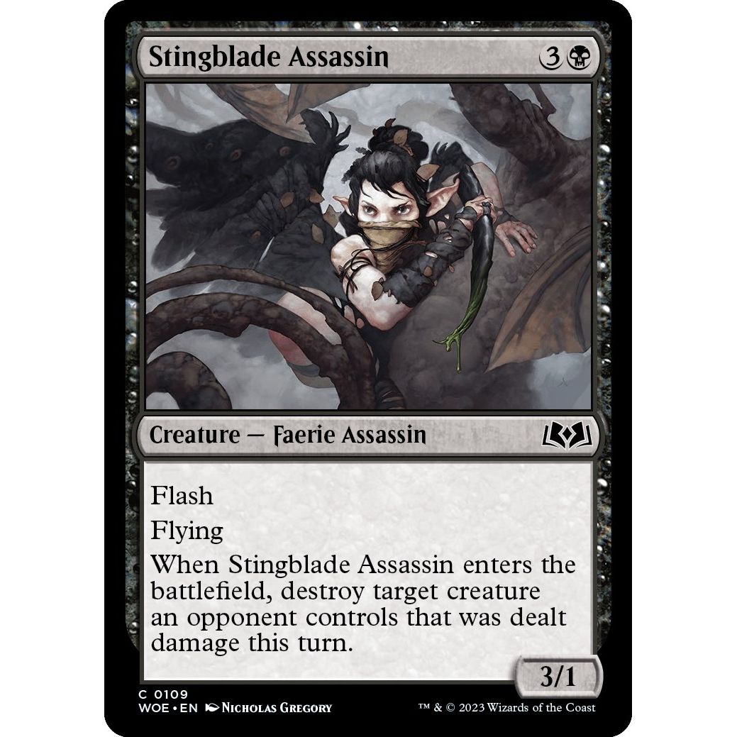 Image for Stingblade Assassin (109) (WOE) - Magic: The Gathering