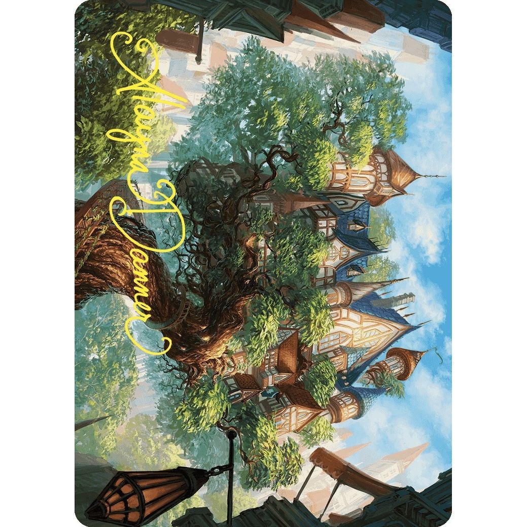 Image for Edgewall Inn Art Card (Gold-Stamped Signature) (46) (ASWOE) - Magic: The Gathering