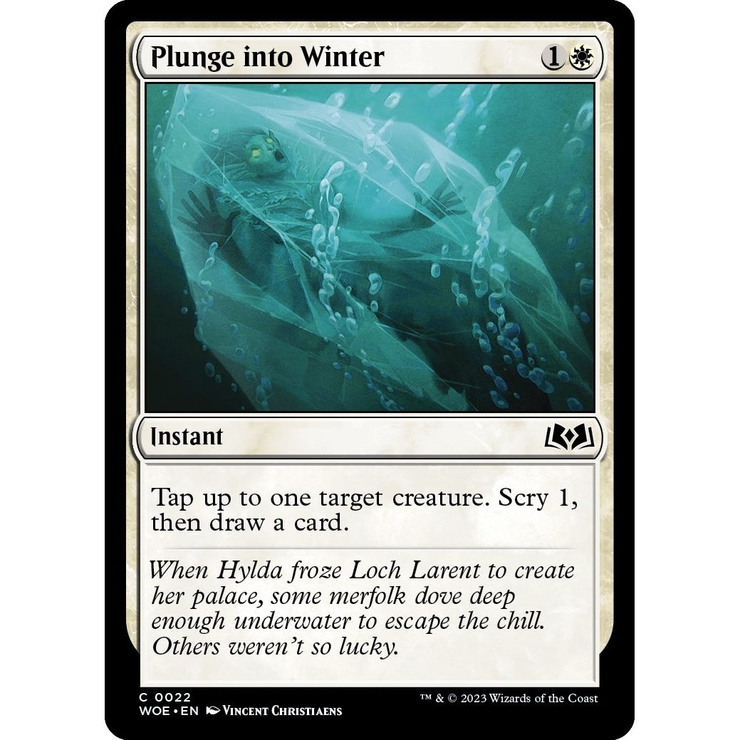 Image for Plunge into Winter (22) (WOE) - Magic: The Gathering