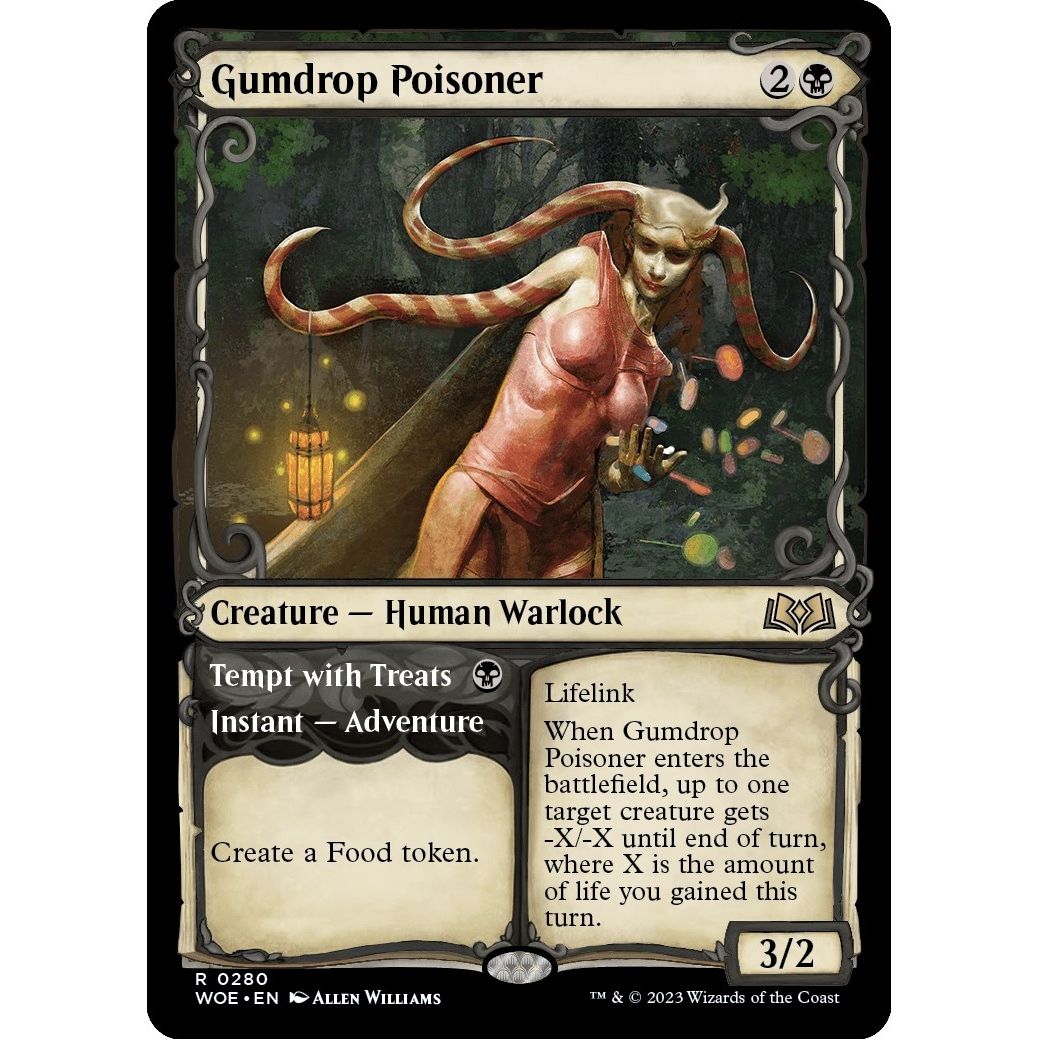 Image for Gumdrop Poisoner (Showcase) (280) (WOE) - Magic: The Gathering