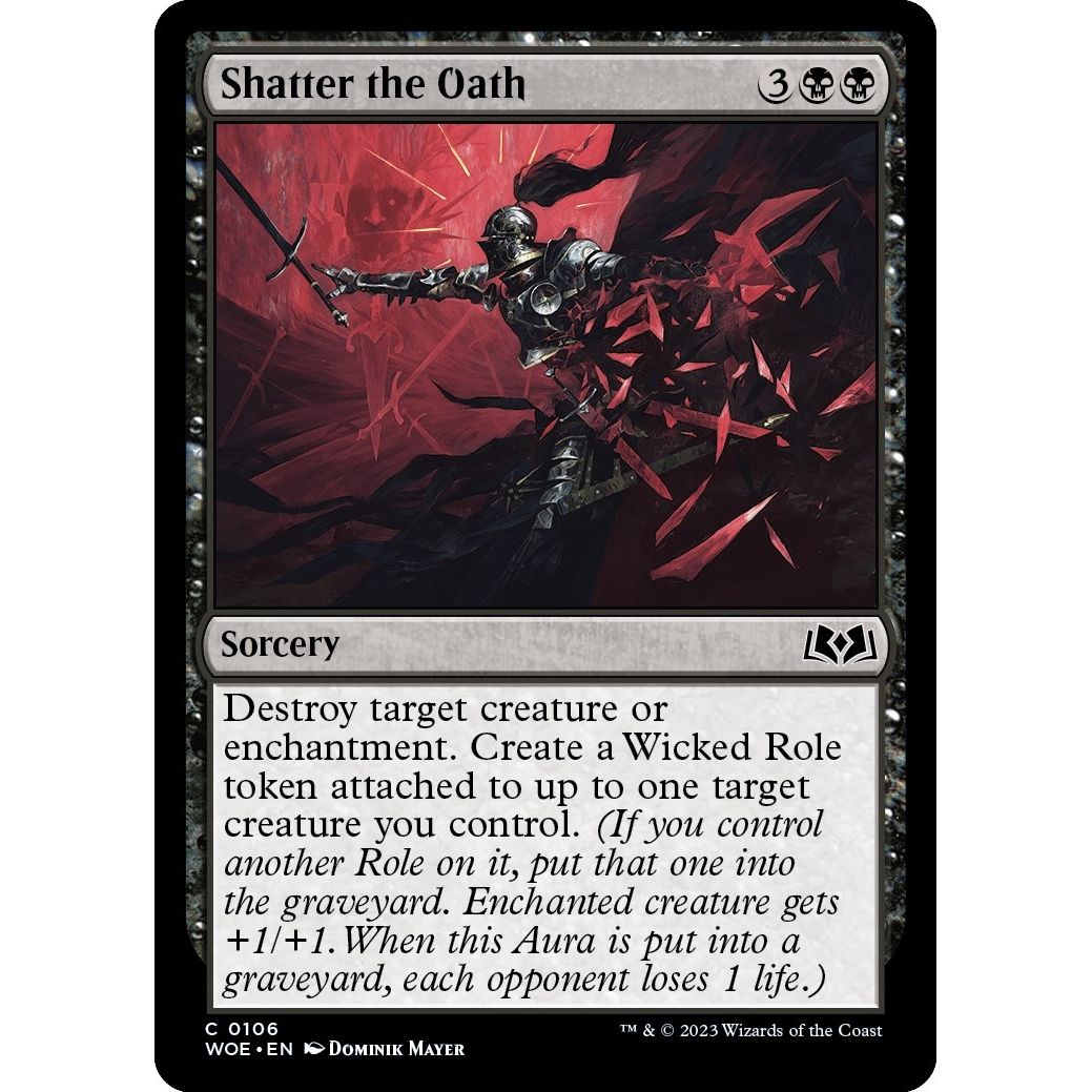 Image for Shatter the Oath (106) (WOE) - Magic: The Gathering