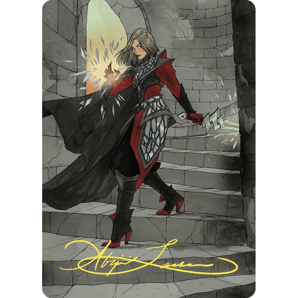Image for Rowan, Scion of War Art Card (59/81) (Gold-Stamped Signature) (59) (ASWOE) - Magic: The Gathering