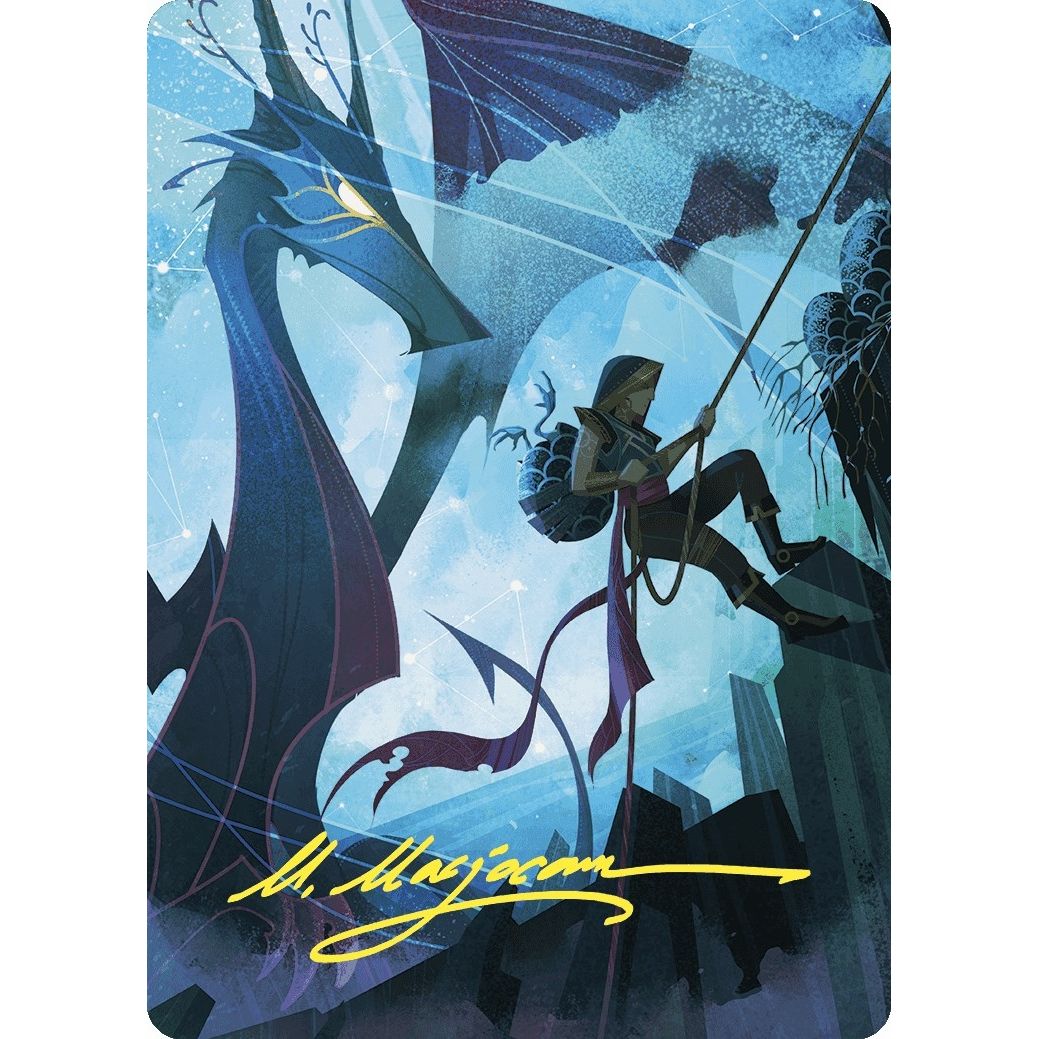 Image for Hatching Plans Art Card (Gold-Stamped Signature) (66) (ASWOE) - Magic: The Gathering