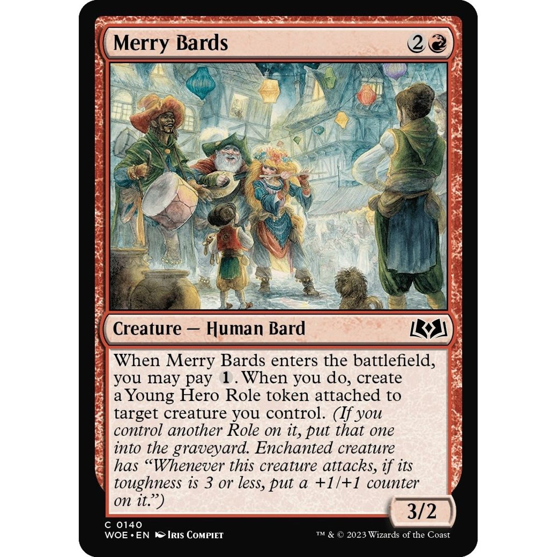 Image for Merry Bards (140) (WOE) - Magic: The Gathering