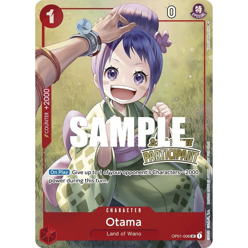 Image for Otama (Online Regional 2023) [Participant] (OP01-006) (OP-PR) - One Piece Card Game