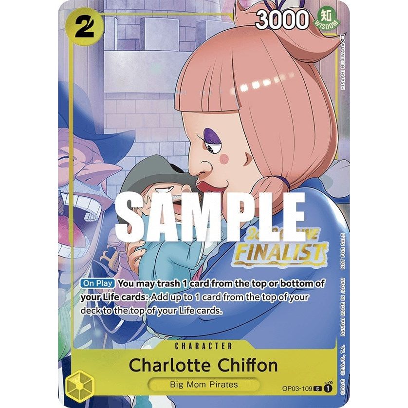 Image for Charlotte Chiffon (Online Regional 2023) [Finalist] (OP03-109) (OP-PR) - One Piece Card Game