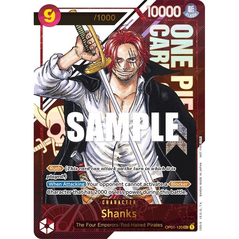 Image for Shanks (Championship 2023) [Serial Number] (OP01-120) (OP-PR) - One Piece Card Game
