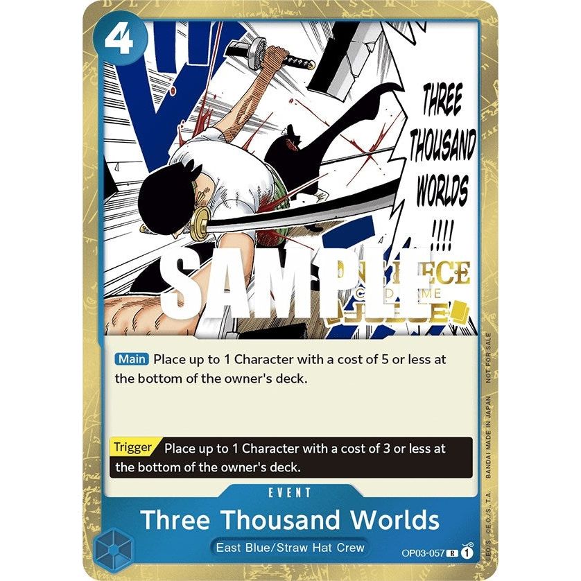 Image for Three Thousand Worlds (Judge Pack Vol. 2) (OP03-057) (OP-PR) - One Piece Card Game