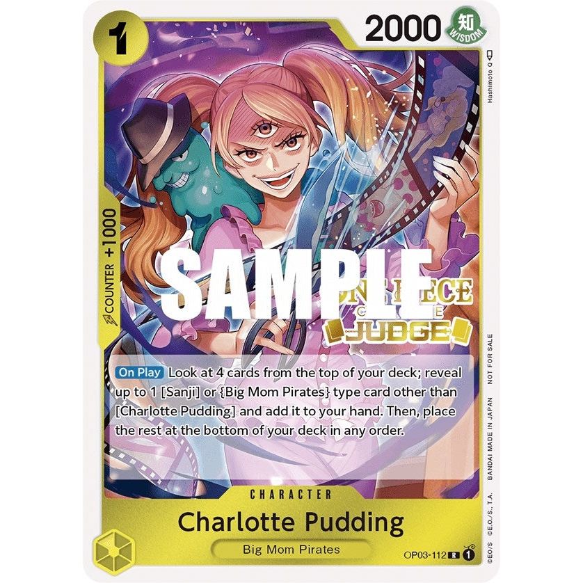 Image for Charlotte Pudding (Judge Pack Vol. 2) (OP03-112) (OP-PR) - One Piece Card Game