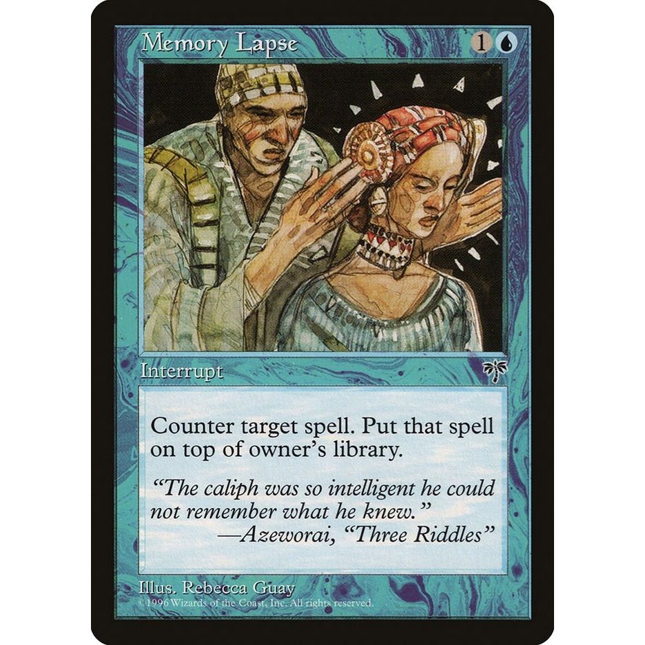 Image for Memory Lapse (MIR) - Magic: The Gathering