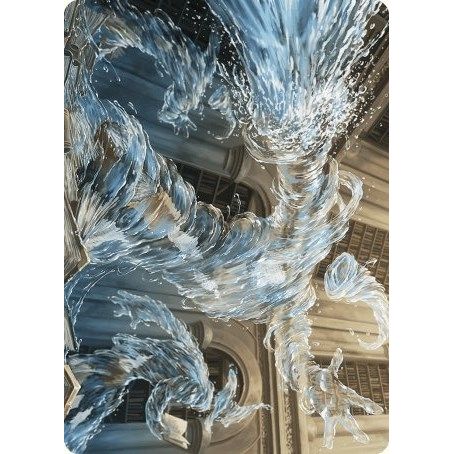 Image for Splashy Spellcaster Art Card (9) (ASWOE) - Magic: The Gathering
