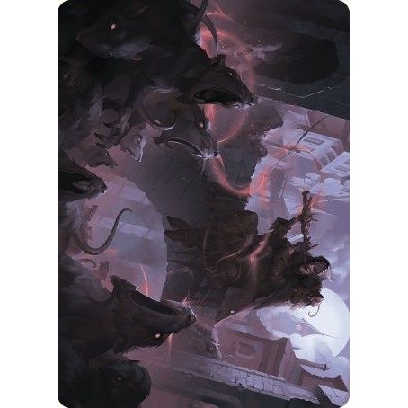 Image for Gnawing Crescendo Art Card (17) (ASWOE) - Magic: The Gathering