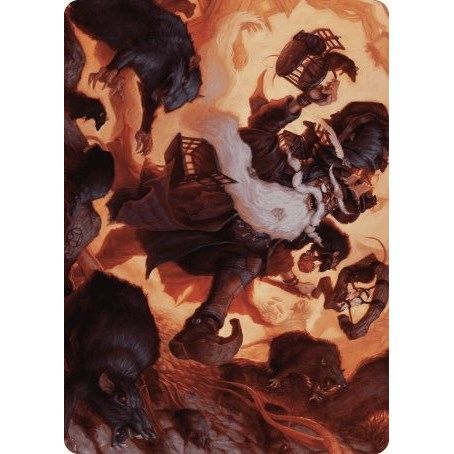 Image for Tattered Ratter Art Card (20) (ASWOE) - Magic: The Gathering